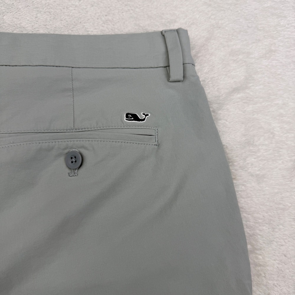 Vineyard Vines Performance Shorts Mens 36  On-The-Go Stretch Chino Golf Casual - Picture 3 of 11